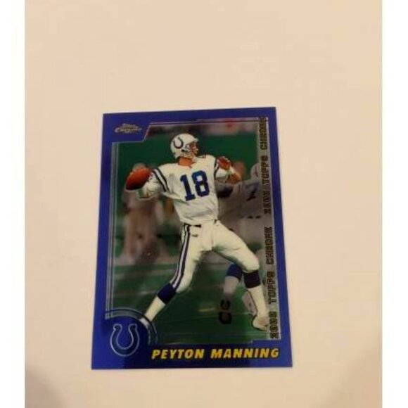 2000 Topps Chrome Previews Peyton Manning Indianapolis Colts #CP10 (053) - Picture 1 of 2